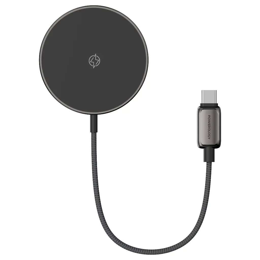 Powerology Zinco Series Wireless Charging Pad - Linkphones Center